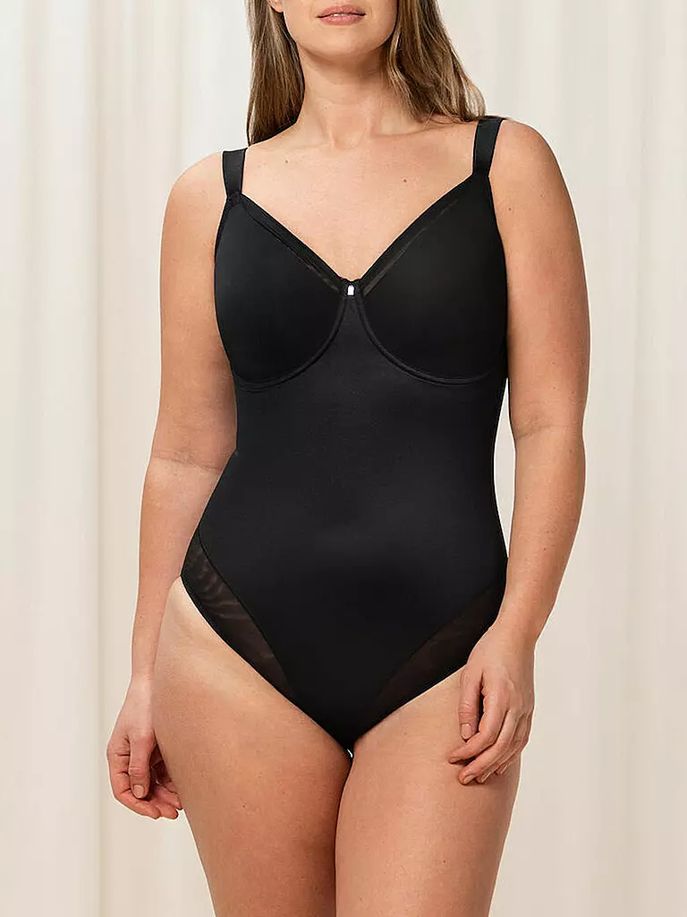 TRIUMPH Shapewear Body mit Bügel TRUE SHAPE SENSATION black schwarz