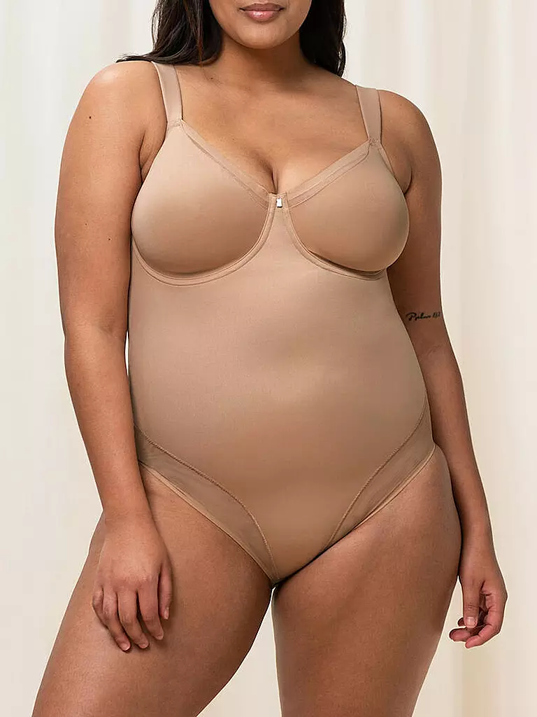 TRIUMPH Shapewear Body mit Bügel TRUE SHAPE SENSATION smooth skin beige