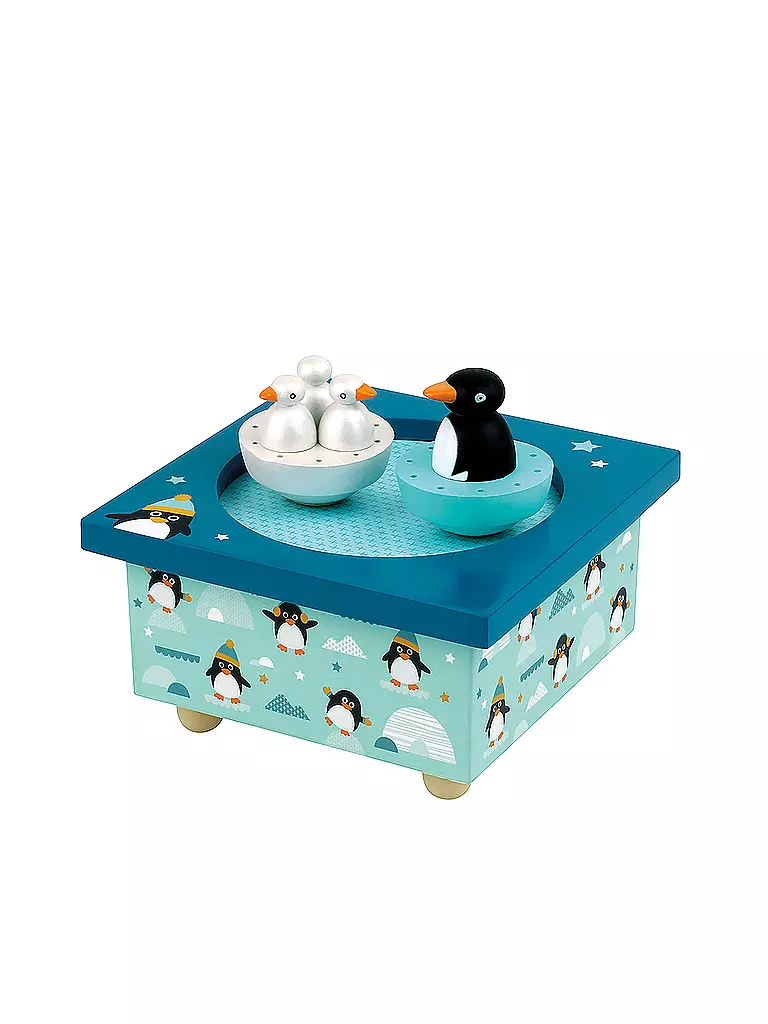 TROUSSELIER | Spieluhr - Tanzende Pinguine | keine Farbe