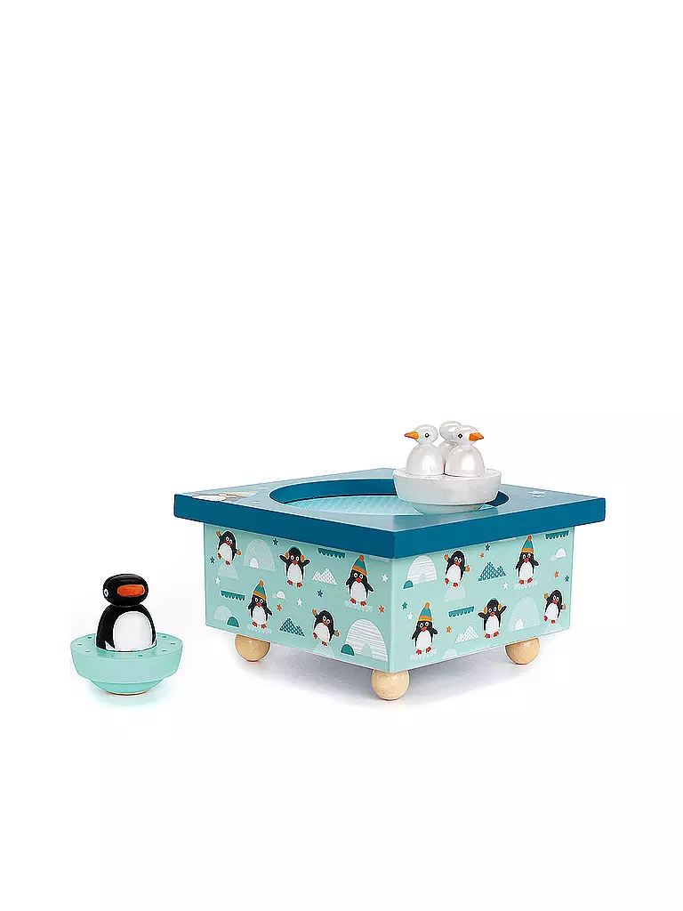 TROUSSELIER | Spieluhr - Tanzende Pinguine | keine Farbe
