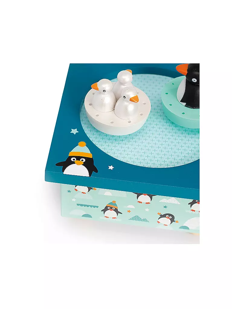 TROUSSELIER | Spieluhr - Tanzende Pinguine | keine Farbe