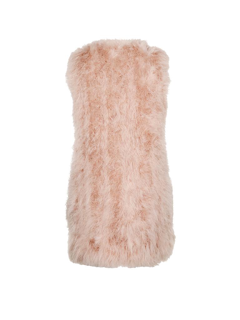 TWINSET | Gilet in Straussenfeder-Optik | 