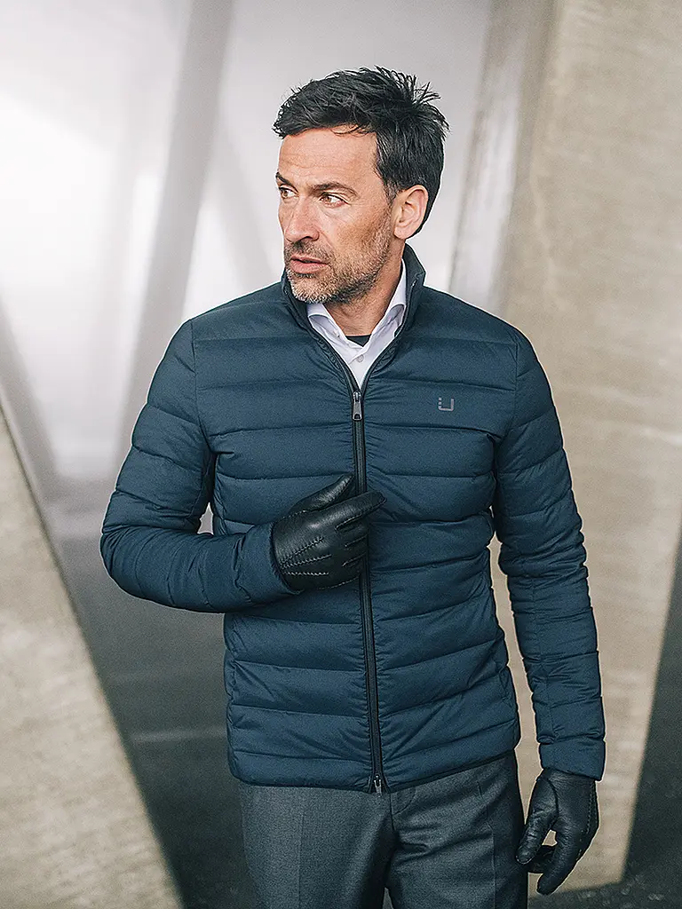 UBR | Daunensteppjacke SONIC™ | blau