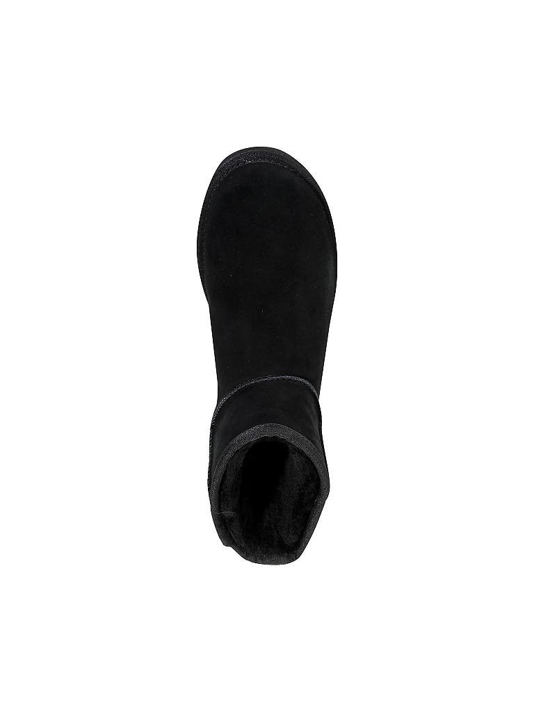 UGG | Boots "Classic Mini Rubber Logo" | schwarz
