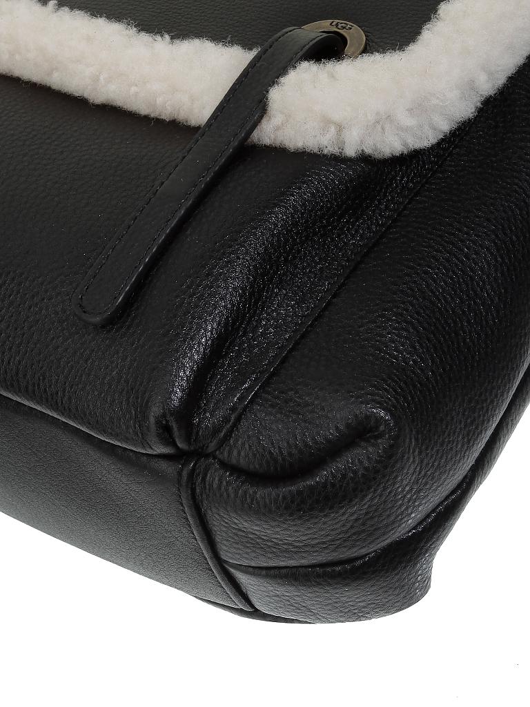 UGG | Ledertasche - Hobo "Heritage" | schwarz