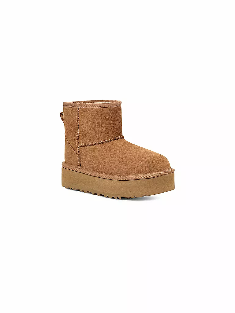 UGG | Mädchen Stiefel CLASSIC MINI PLATFORM | camel