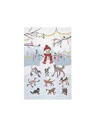ULSTER WEAVERS | Geschirrtuch 45x75cm ICE SKATING ANIMALS | bunt