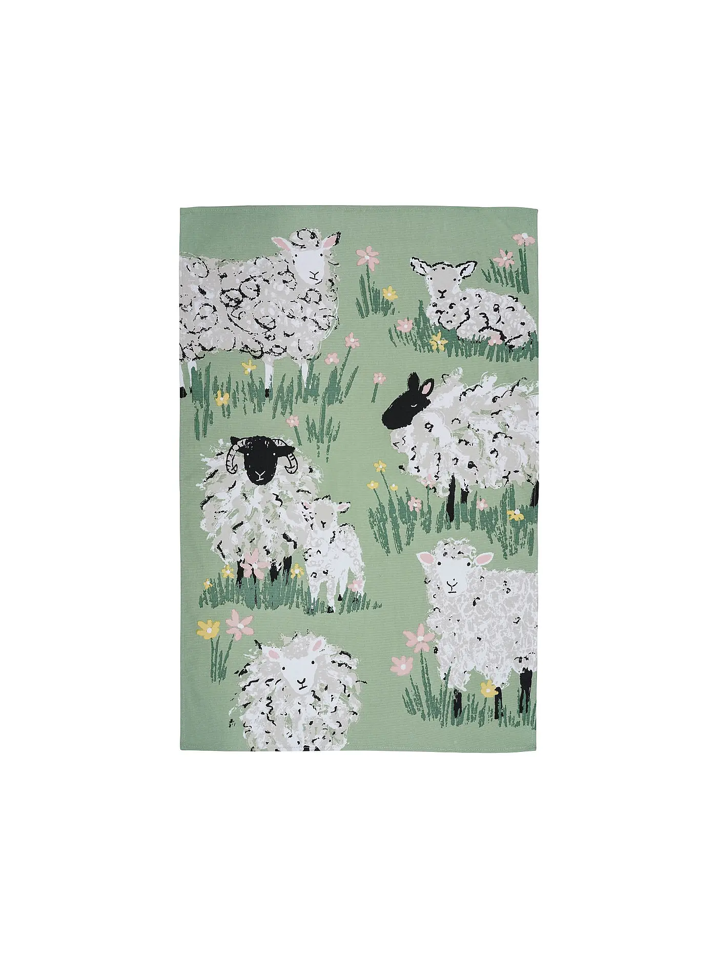 ULSTER WEAVERS | Geschirrtuch 45x75cm Cool Cat | hellgrün