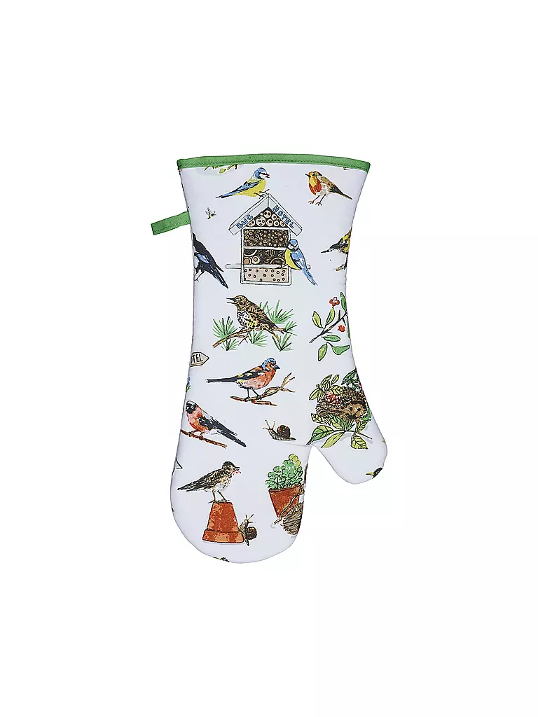 ULSTER WEAVERS | Topfhandschuh Garden Birds  | grün