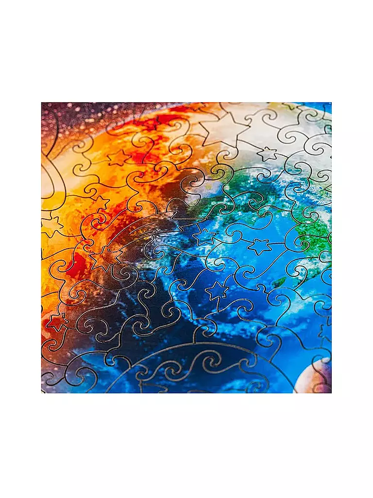 UNIDRAGON | Holzpuzzle - Planet Earth M | keine Farbe