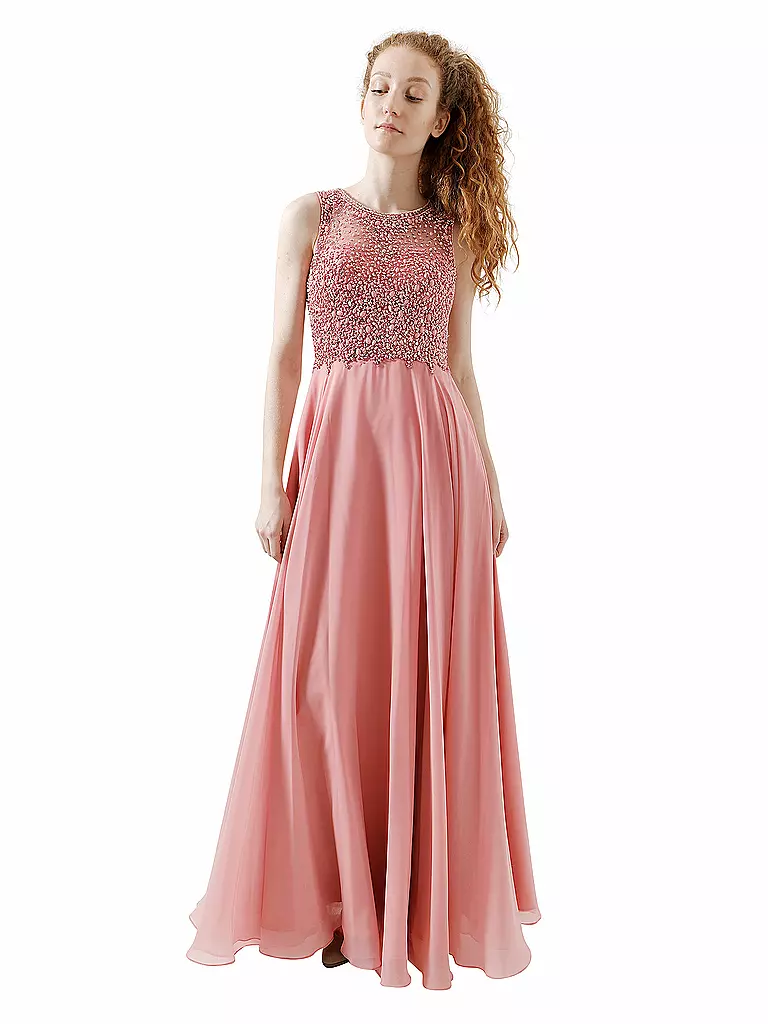 UNIQUE | Abendkleid | pink