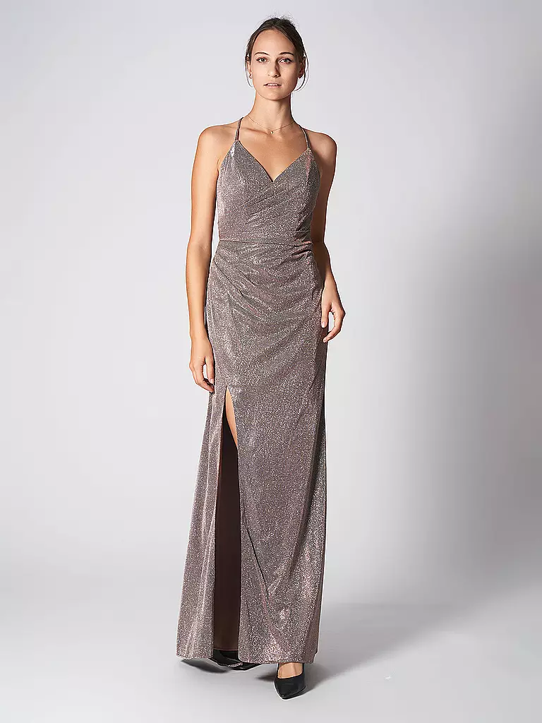 UNIQUE | Abendkleid | kupfer