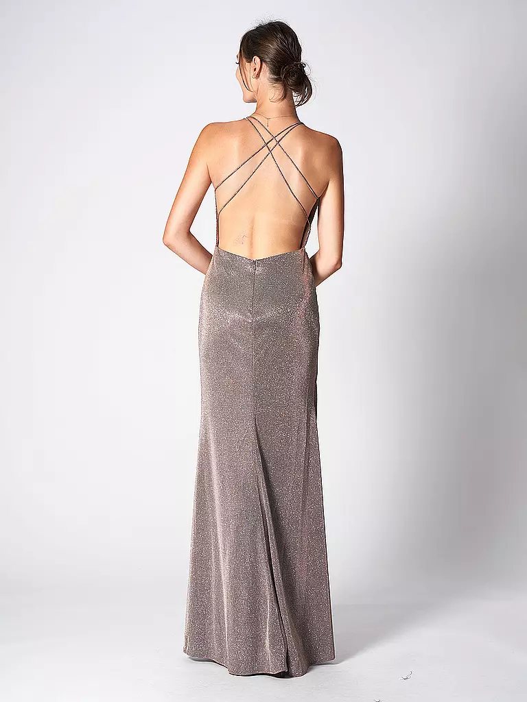 UNIQUE | Abendkleid | kupfer