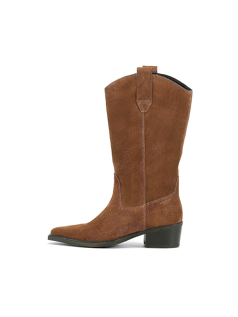 VAGABOND Cowboy Boots KELSEY SUEDE camel | 36