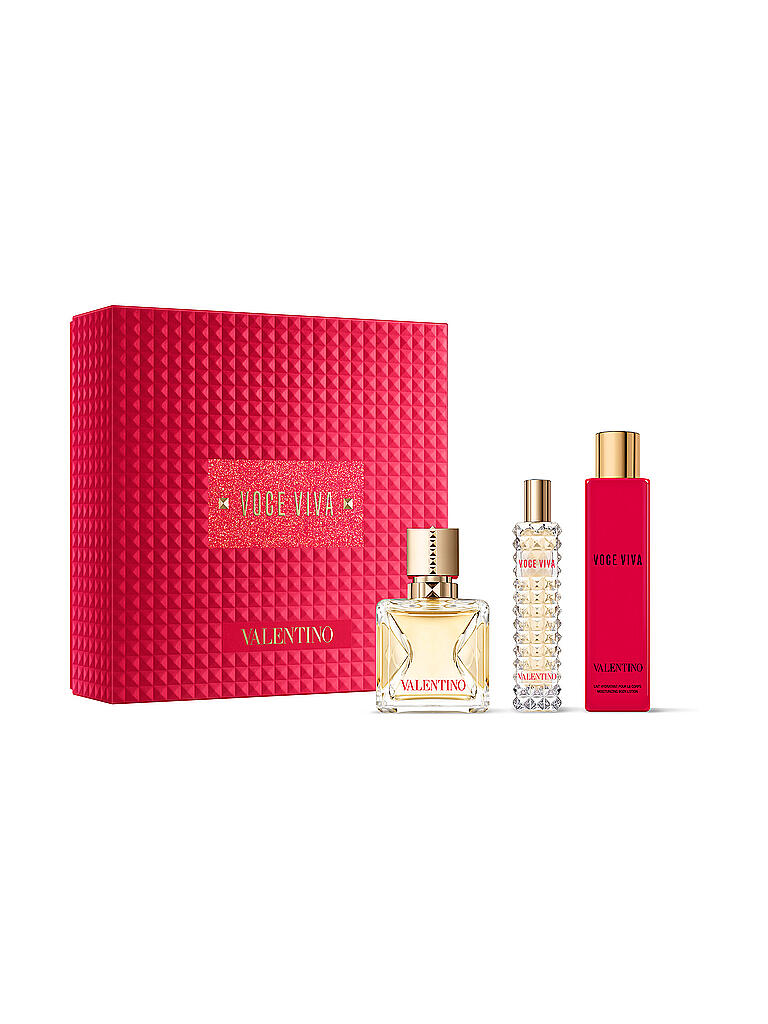 VALENTINO | Geschenkset - Voce Viva Eau de Parfum 50ml / 15ml / 100ml | transparent