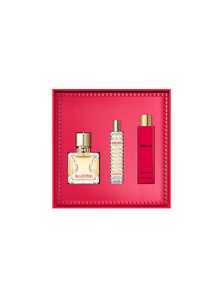VALENTINO | Geschenkset - Voce Viva Eau de Parfum 50ml / 15ml / 100ml | transparent