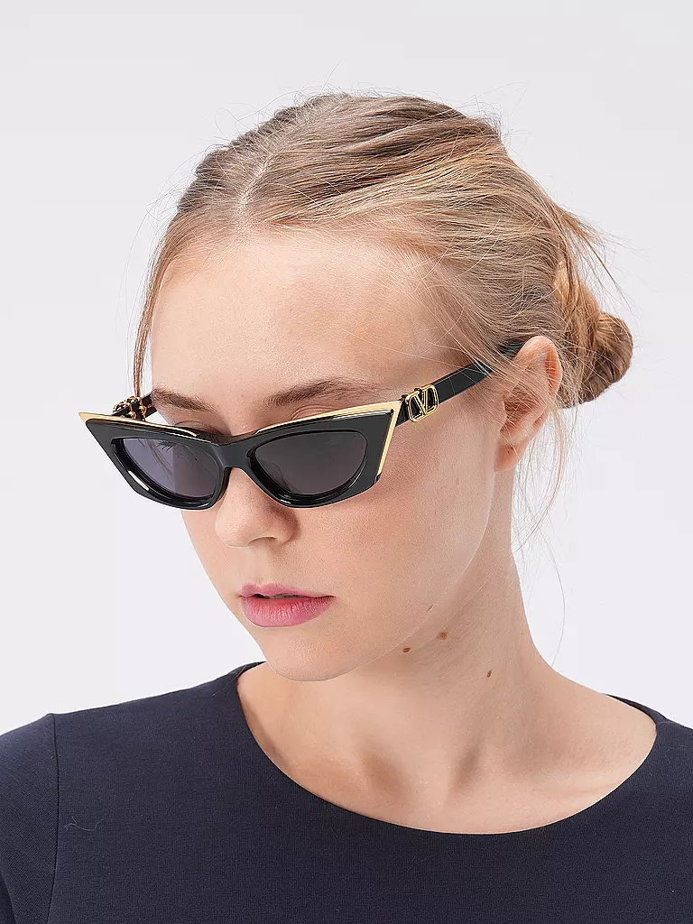 VALENTINO | Sonnenbrille V-GOLDCUT-I/55 | schwarz