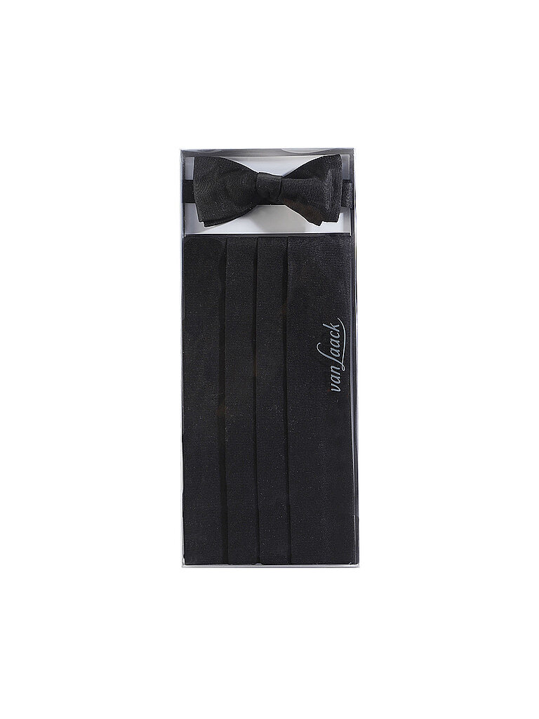 VAN LAACK Kummerbund Set  schwarz | XL