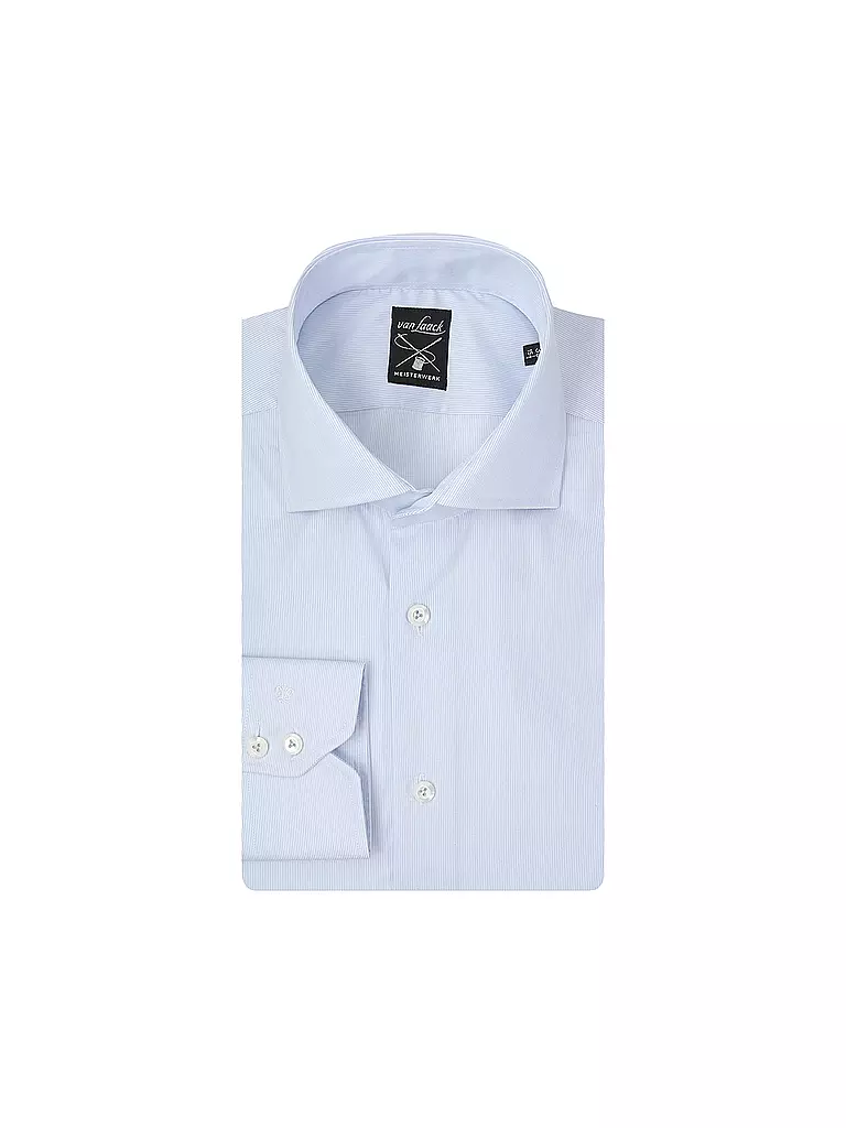 VAN LAACK | Hemd Slim Fit RIVERA Extralange Ärmel | hellblau