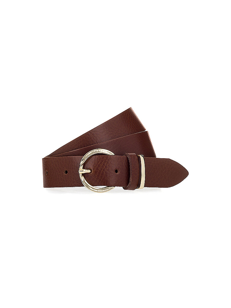 Ledergürtel camel 80 damen