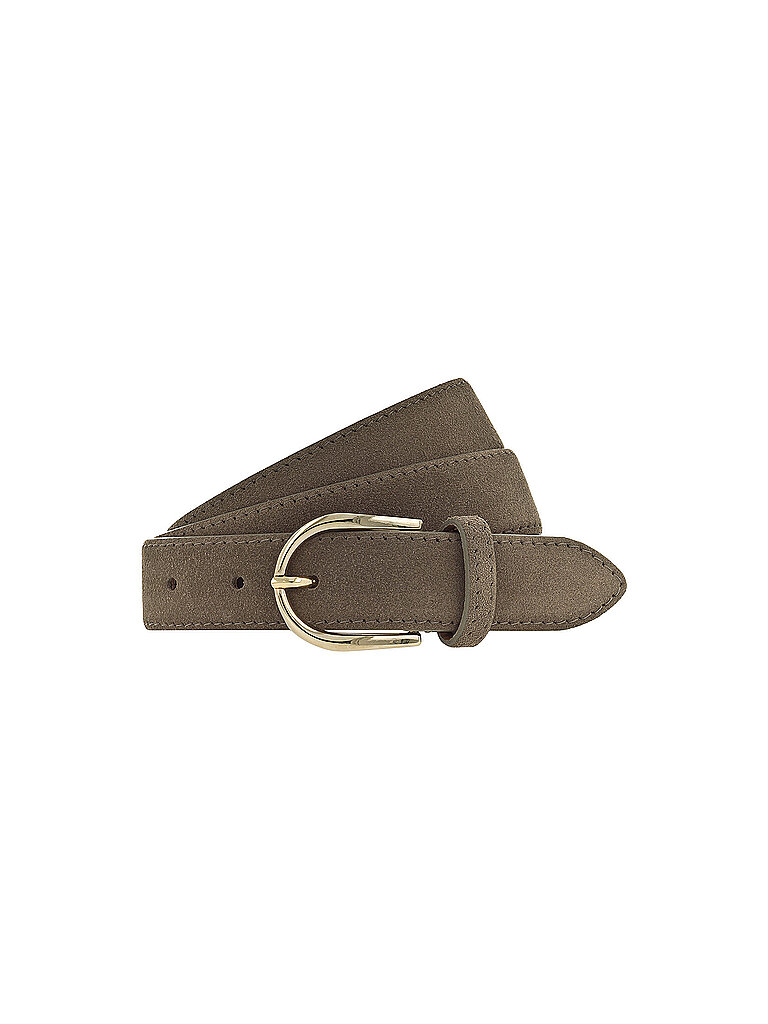 Ledergürtel beige 85 damen