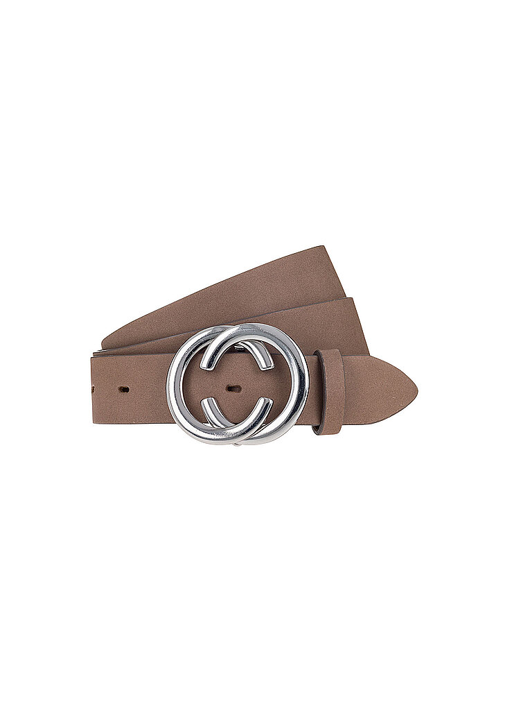 Ledergürtel beige 85 damen