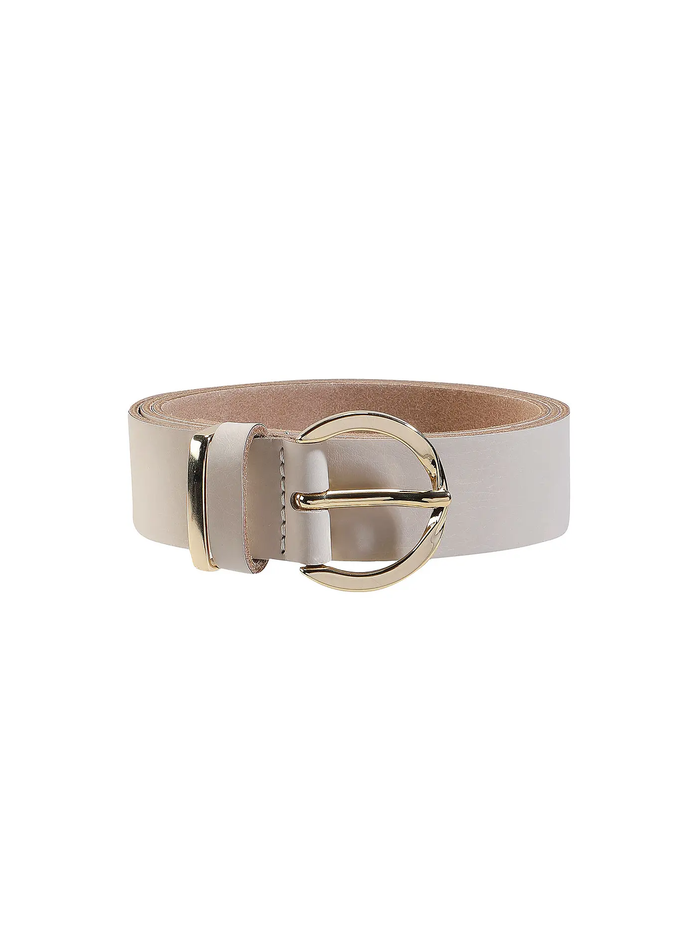 VANZETTI | Ledergürtel | creme