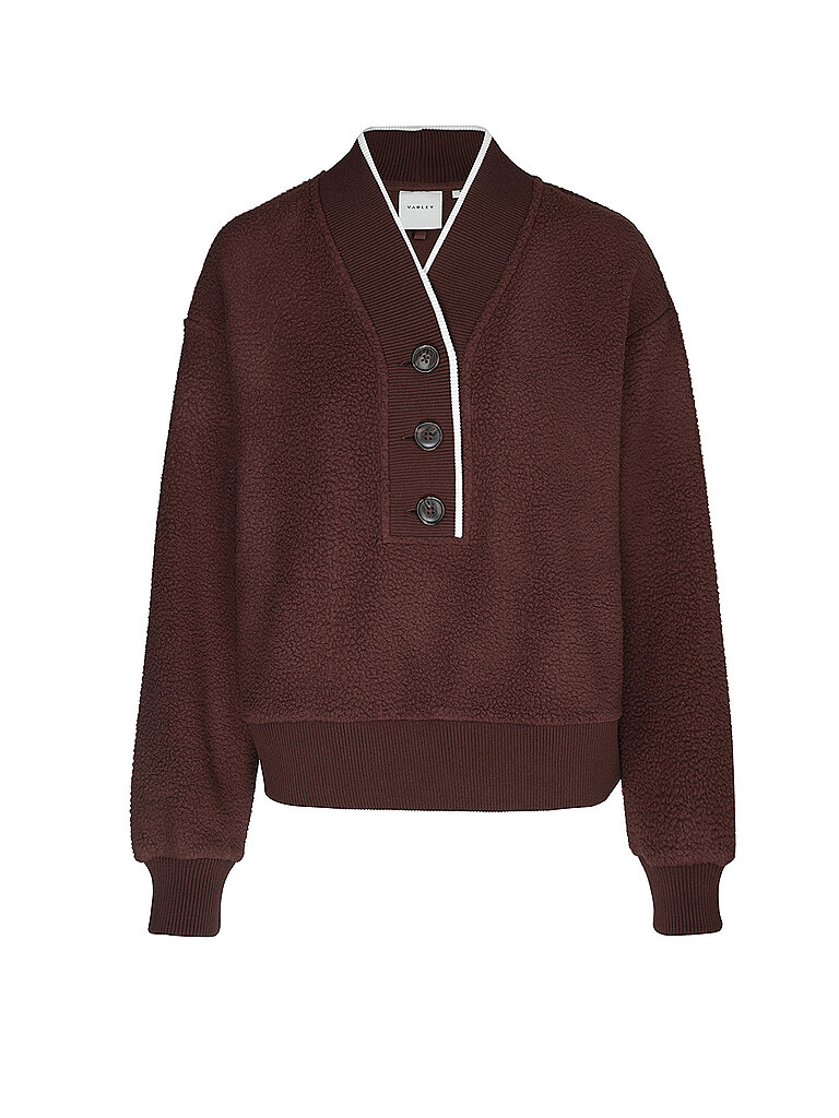 VARLEY Fleecepullover BRENNA dunkelrot | XS