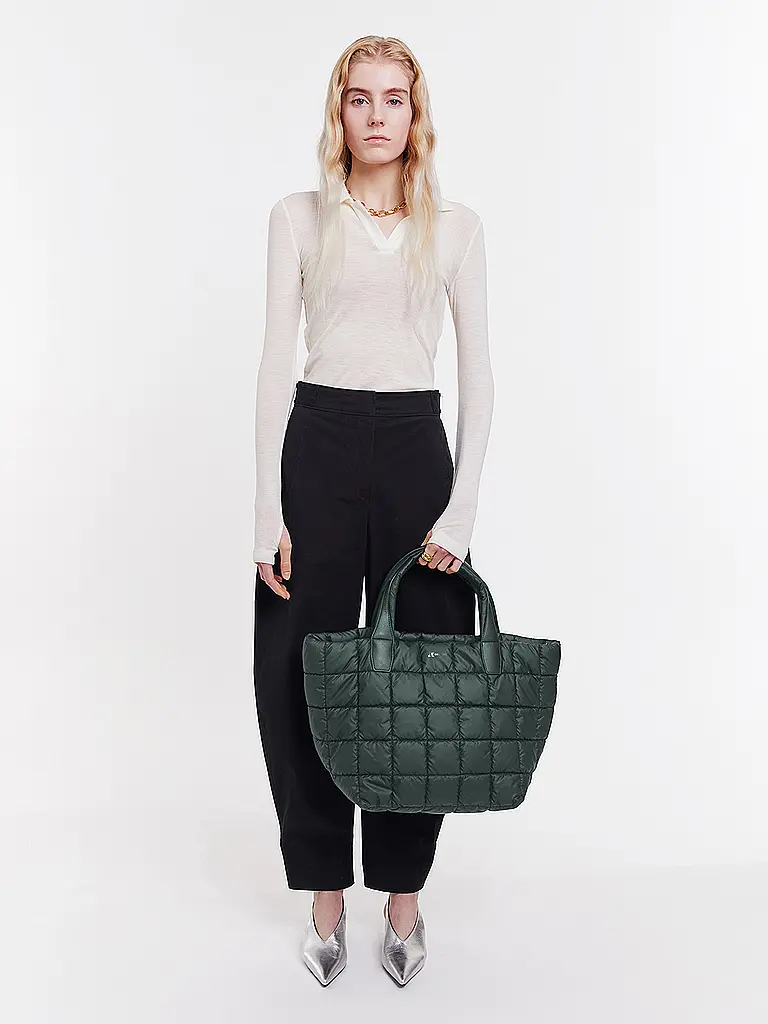 VEE COLLECTIVE | Tasche - Shopper PORTER TOTE Medium | dunkelgrün