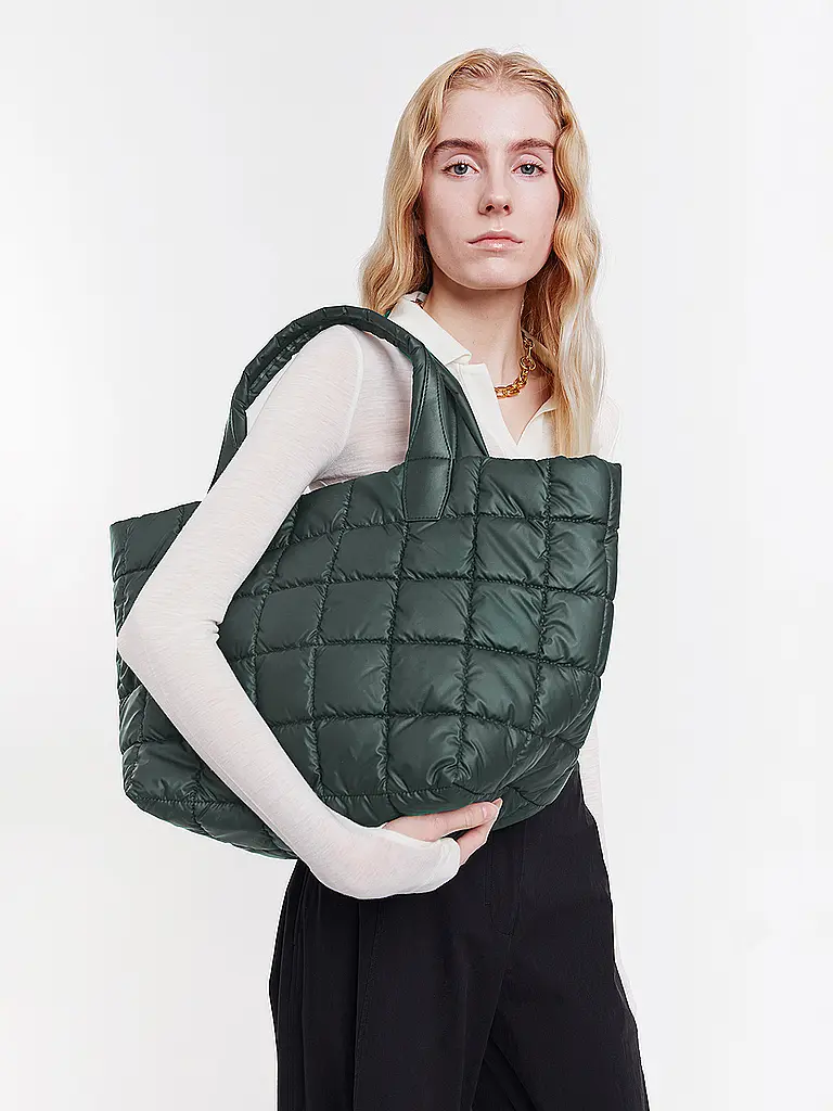 VEE COLLECTIVE | Tasche - Shopper PORTER TOTE Medium | dunkelgrün