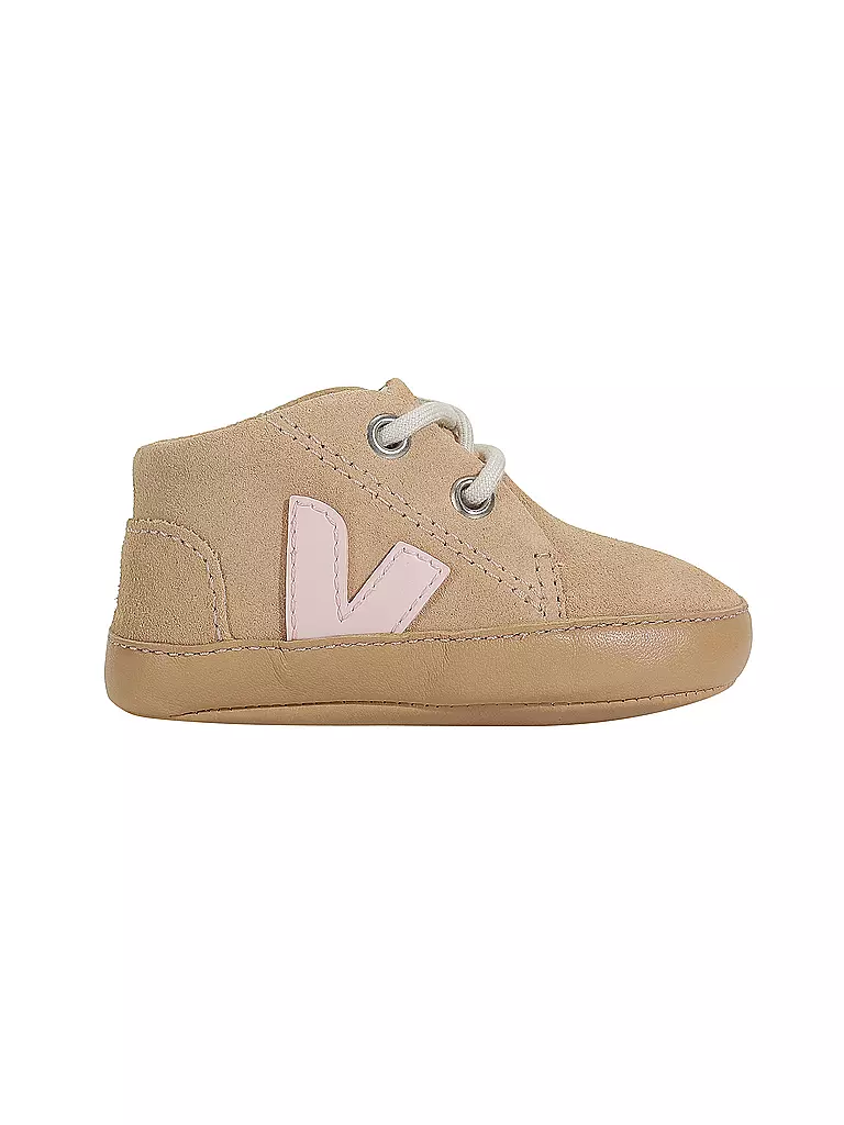 VEJA | Baby Schnürer PETALE | beige