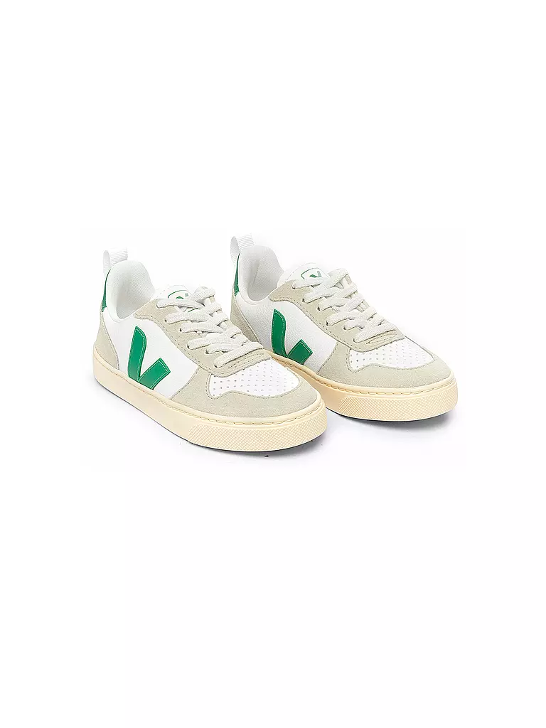 VEJA | Kinder Sneaker V-10 | weiss