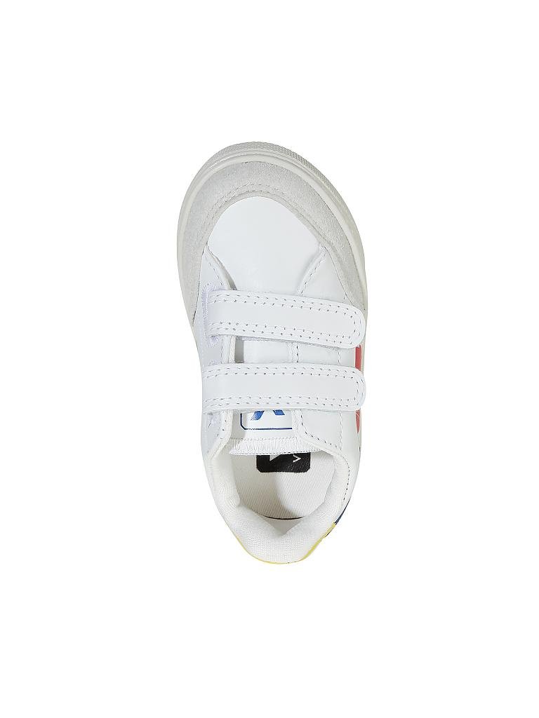 VEJA | Kinder-Sneaker "V-12 Velcro" | weiß