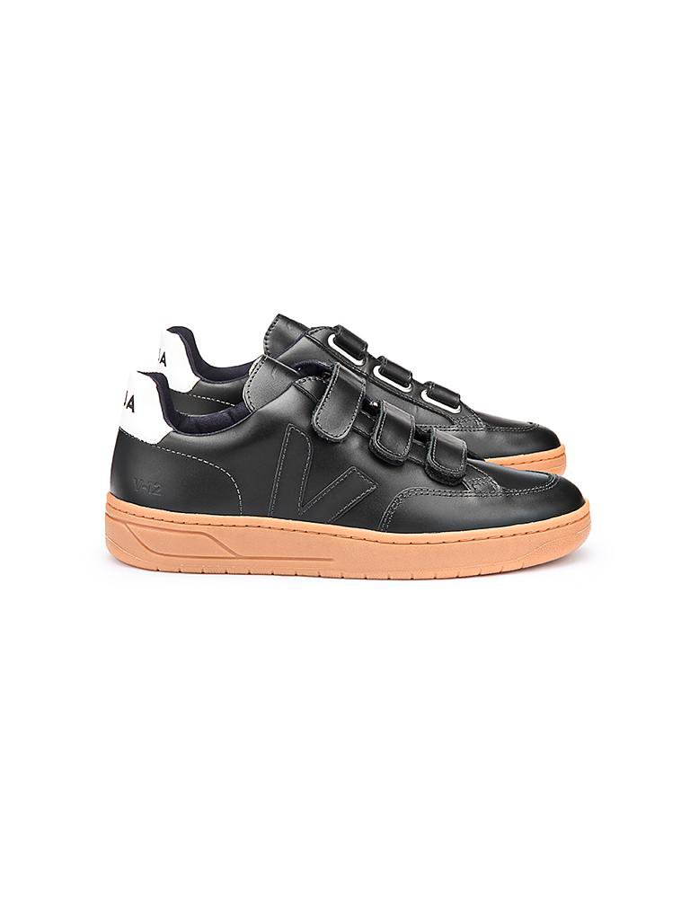 VEJA | Sneaker V-12 Velcro | schwarz