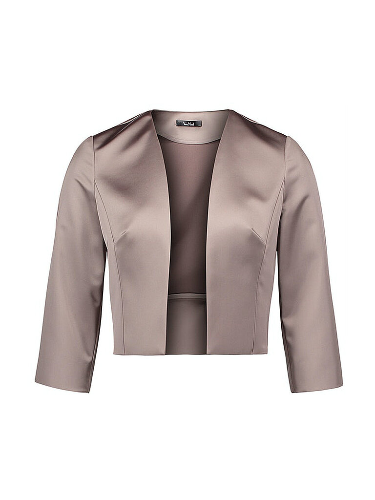 Satin-Bolero beige 40 damen