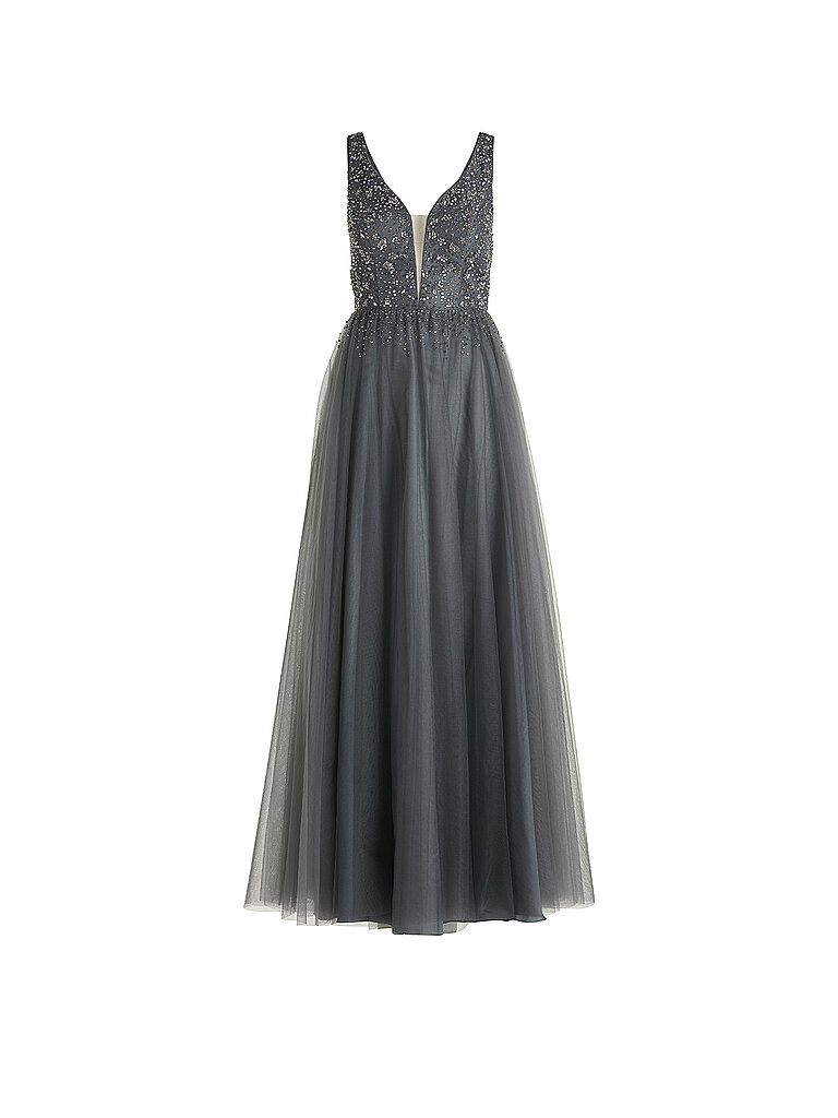 Abendkleid grau 38 damen