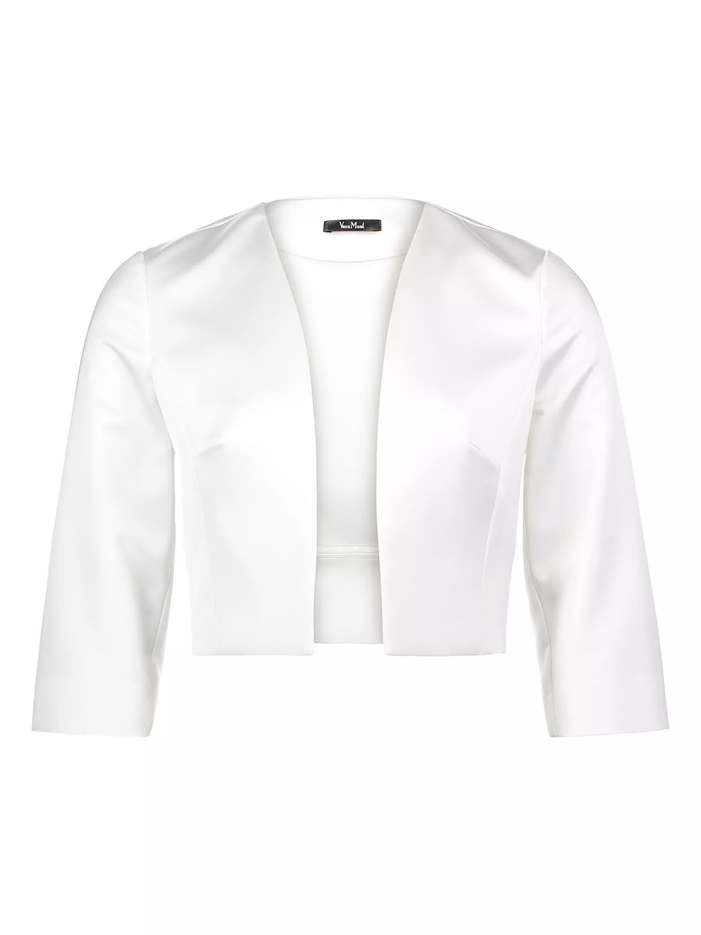 VERA MONT | Satin-Bolero | weiss