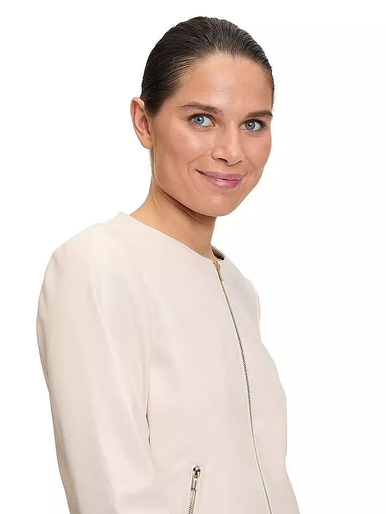 VERA MONT | Jäckchen in Lederoptik | schwarz