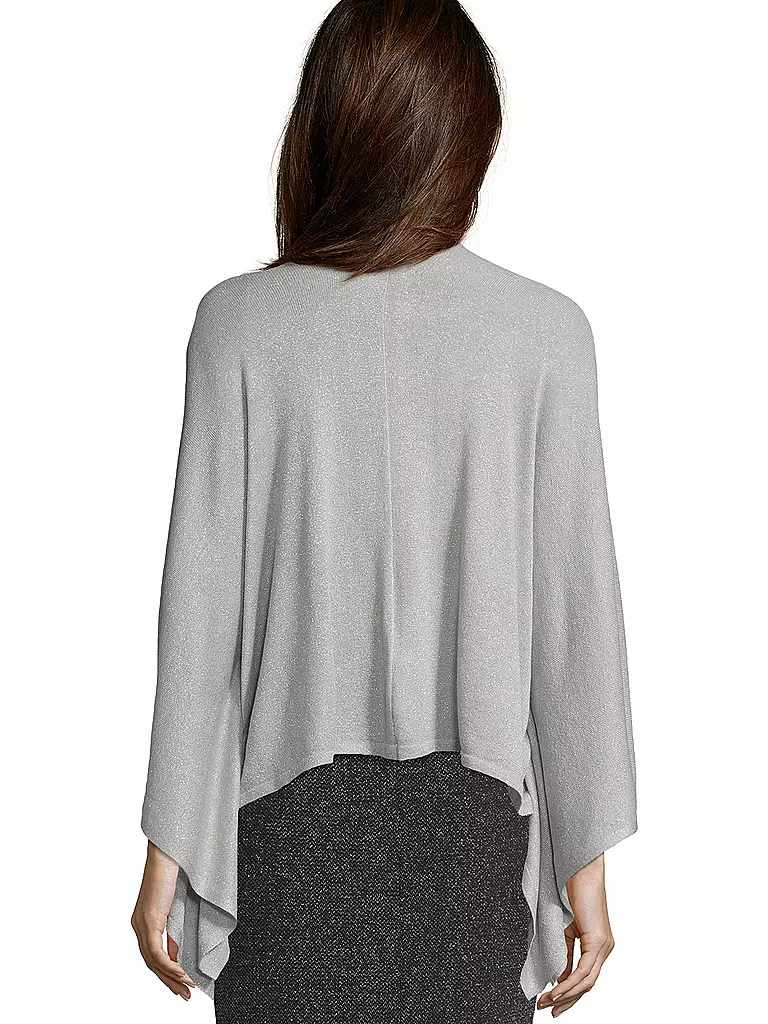 VERA MONT | Poncho - Cape | silber