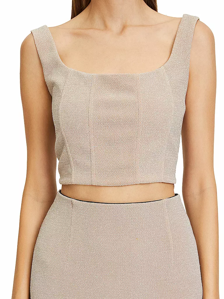 VERA MONT | Top Cropped Fit | creme