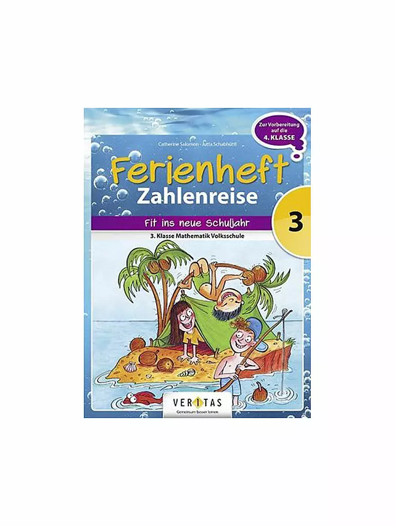 VERITAS VERLAG | Ferienheft - Zahlenreise 3 | keine Farbe