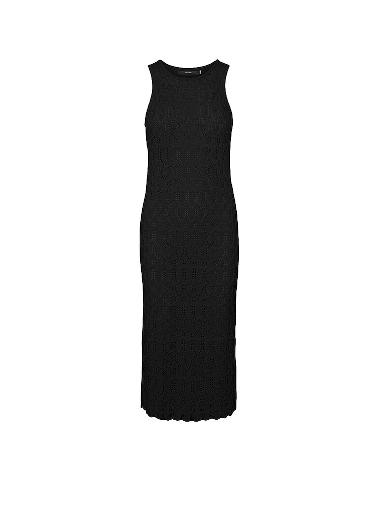 VERO MODA Midikleid  VMFABIENNE schwarz | M