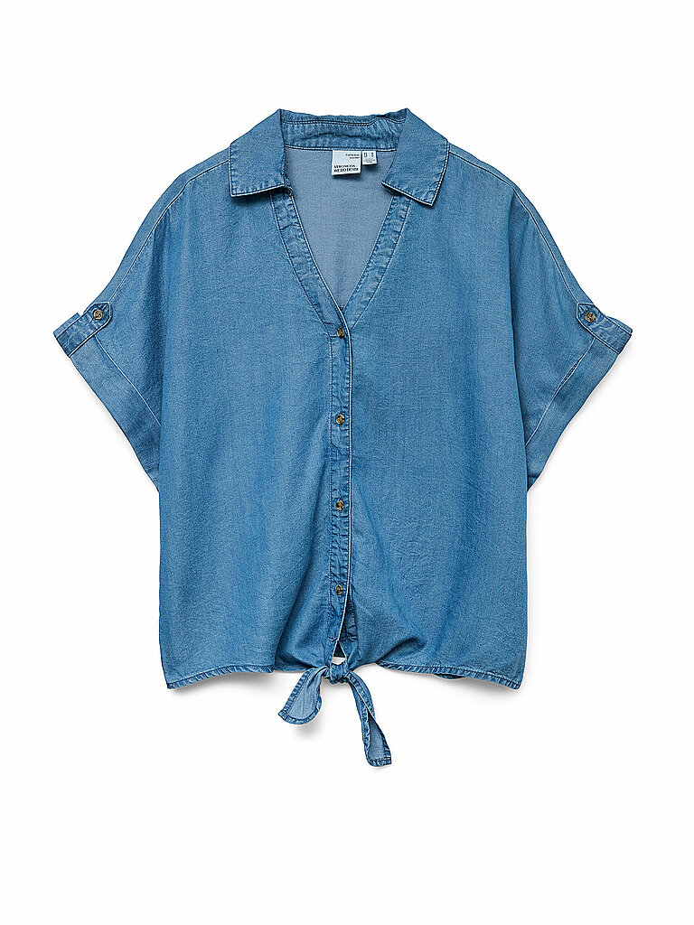 Blusenshirt VMFLEUR dunkelblau S damen