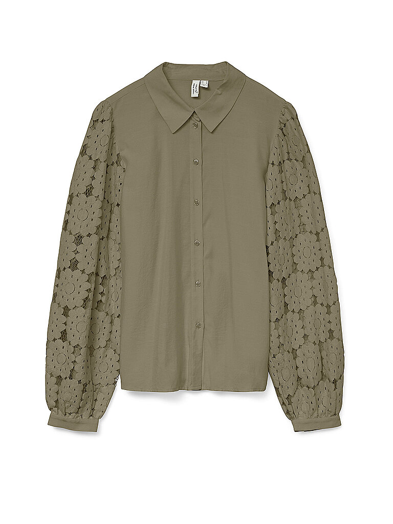 VERO MODA Bluse VMFABENA olive | XS
