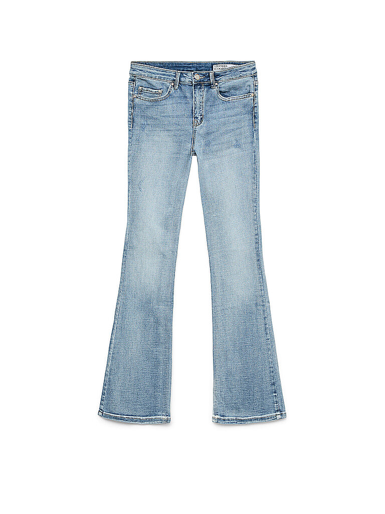 Jeans Flared Fit VMFLASH hellblau XL/L32 damen