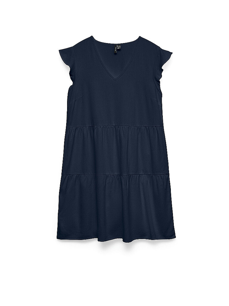 VERO MODA Minikleid VMMYMILO dunkelblau | S