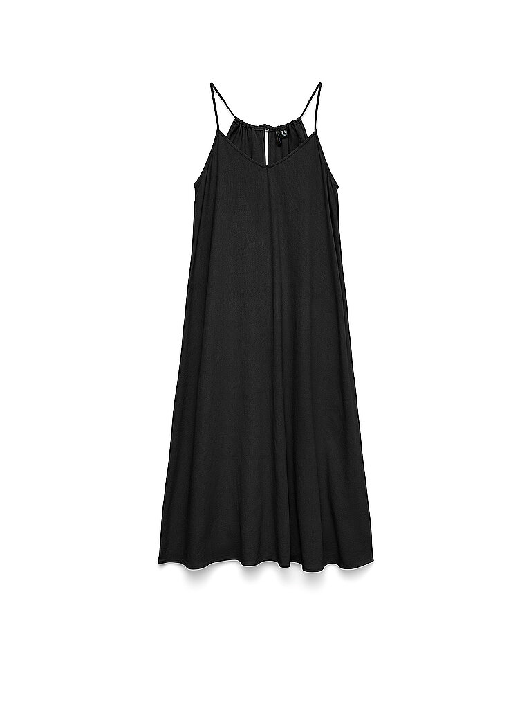 VERO MODA Midikleid VMJESMILO schwarz | S