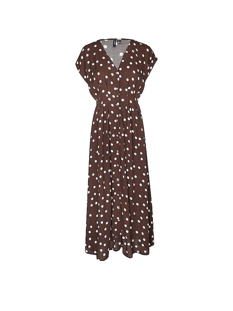 Midikleid VMELISA braun L damen