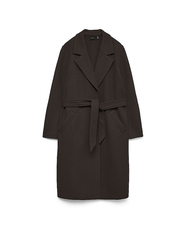 VERO MODA Mantel  VMFORTUNEAYA braun | XS