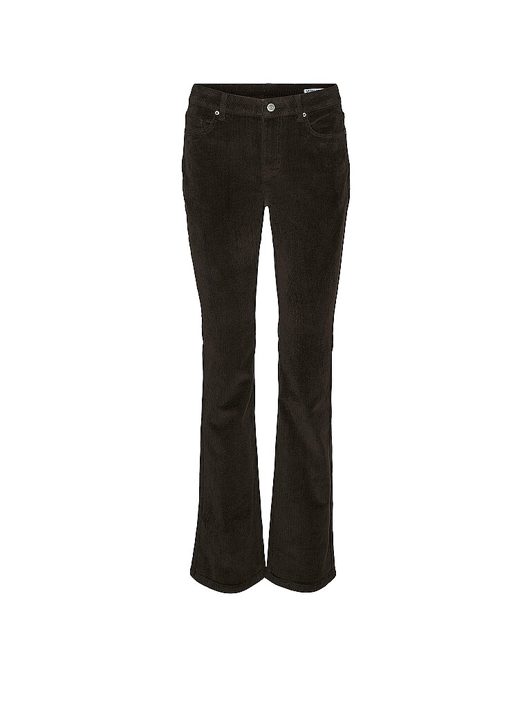 VERO MODA Cordhose Flared Fit VMFLASH  braun | 25/L30